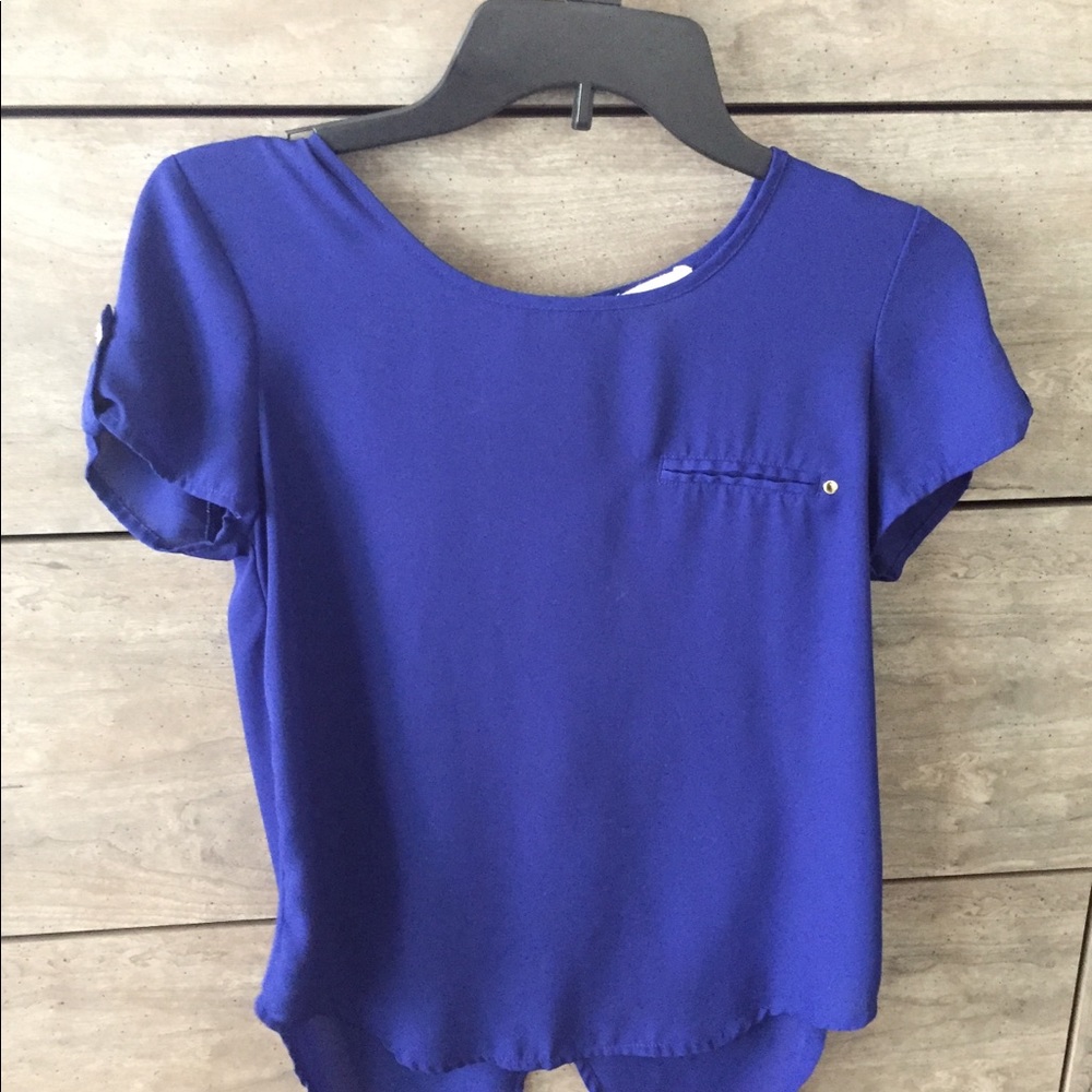 Blue shirt